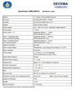 Bilge Alarm OMD-2008 EV specifications