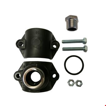 Pipe Clamp set, 75 mm diam.