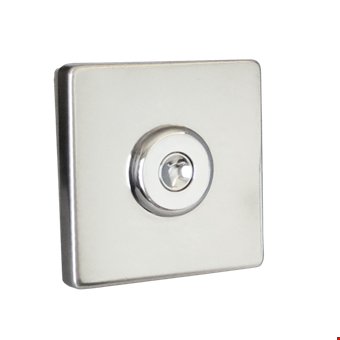 Release Button, chromium plated