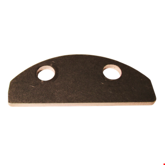 Plate for flap valve