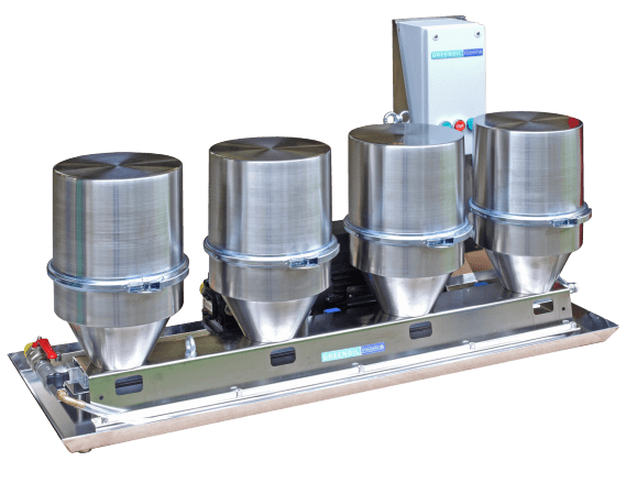 GreenOil WP1-P3-1500 (2x 750) - 3x 400/440/690 V 50/60 Hz + Pressure alarm Particle filtration and water separation using filter element 1500-1800 l/h Pressure gauge Connections: 1" RG BSP Stainless steel design including drip tray 2x 3 filter elements Pressure alarm for Low/high filter pressure to ECR Pump KF16 placed on master unit 