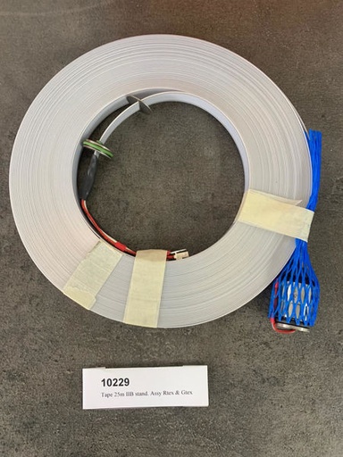 [TS 10229] Tape 25m stand. double assy Rtex & Gtex