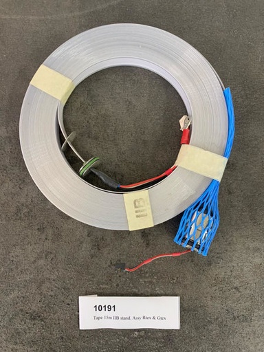 [TS 10191] Tape 15m stand. double assy Rtex & Gtex
