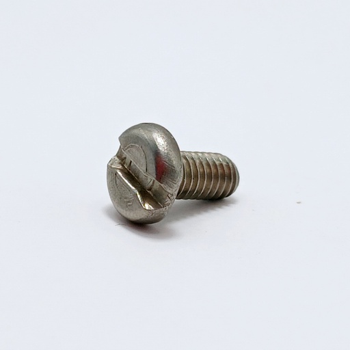 [TS 40702] Slotted pan head mach. screw M4x8